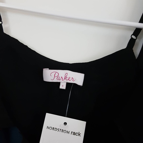 Parker Black and Red Floral Blouse - Picture 9 of 11